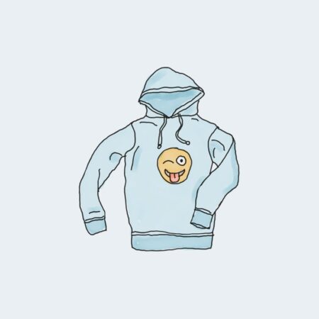 Blue Premium Hoodie