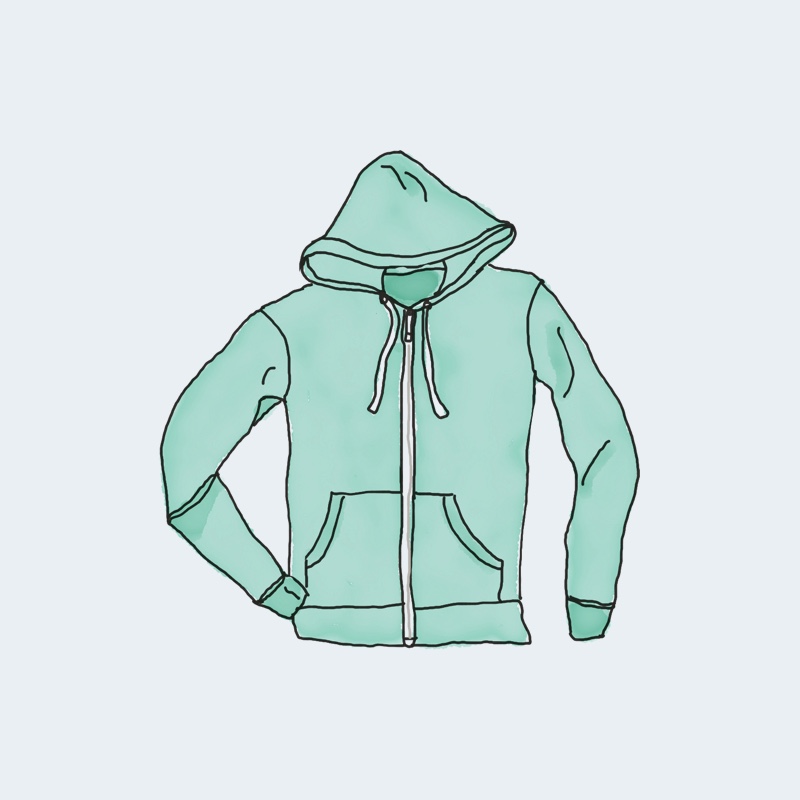Full-Zip Sport Hoodie