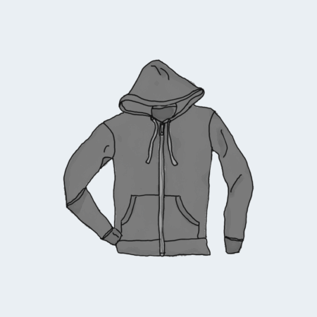 Men'S Hoodie With Zipper